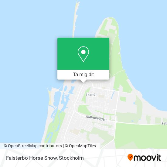 Falsterbo Horse Show karta