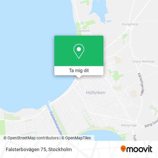 Falsterbovägen 75 karta