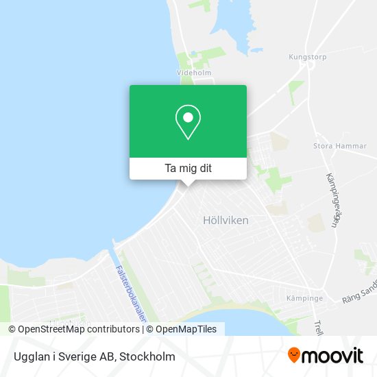Ugglan i Sverige AB karta