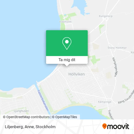 Liljenberg, Anne karta