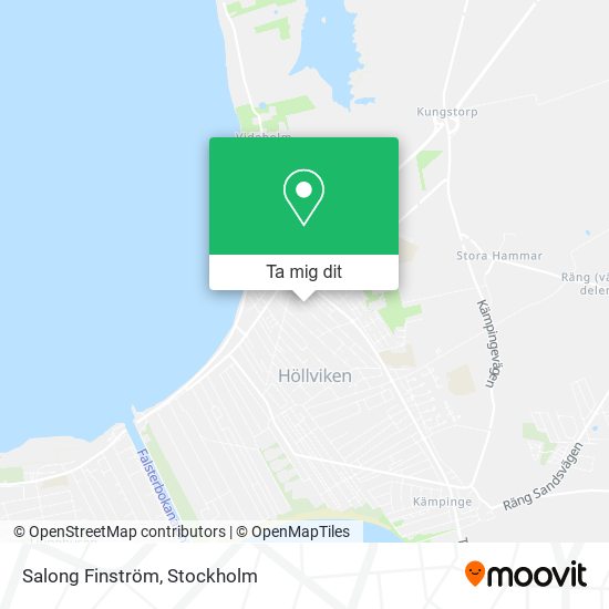 Salong Finström karta