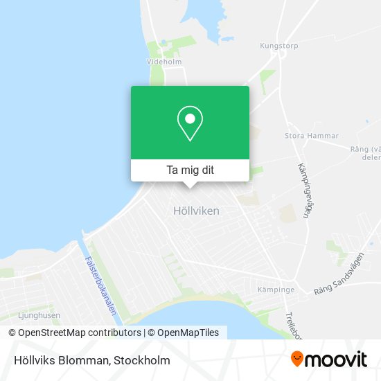Höllviks Blomman karta