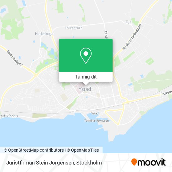 Juristfirman Stein Jörgensen karta
