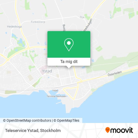 Teleservice Ystad karta