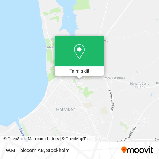 W.M. Telecom AB karta