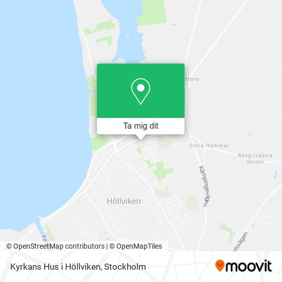 Kyrkans Hus i Höllviken karta