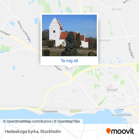 Hedeskoga kyrka karta