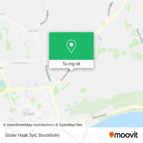 Söder Haak Syd karta