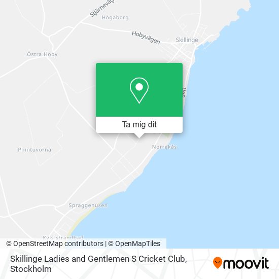 Skillinge Ladies and Gentlemen S Cricket Club karta