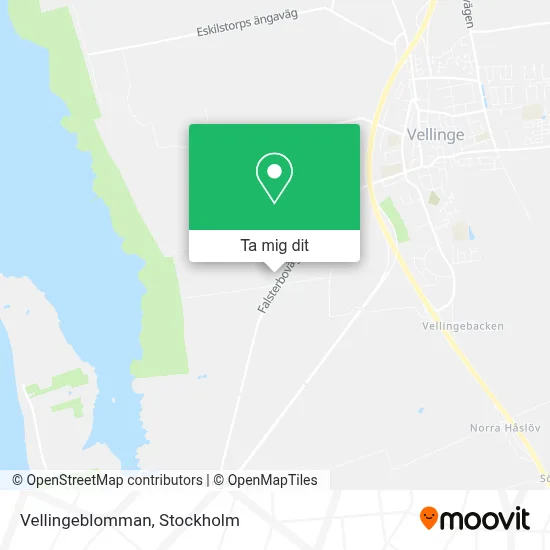 Vellingeblomman karta