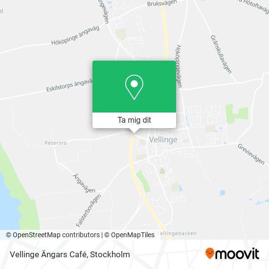 Vellinge Ängars Café karta