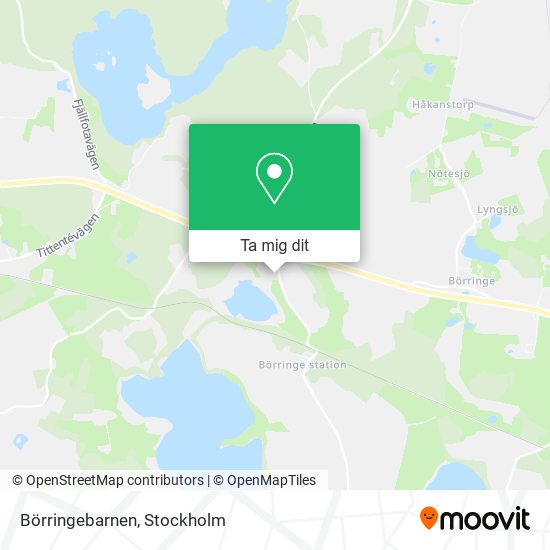 Börringebarnen karta