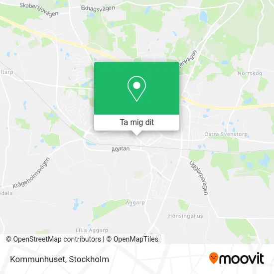 Kommunhuset karta