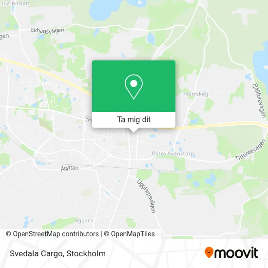 Svedala Cargo karta