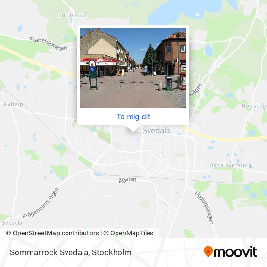 Sommarrock Svedala karta