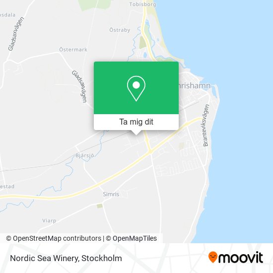 Nordic Sea Winery karta