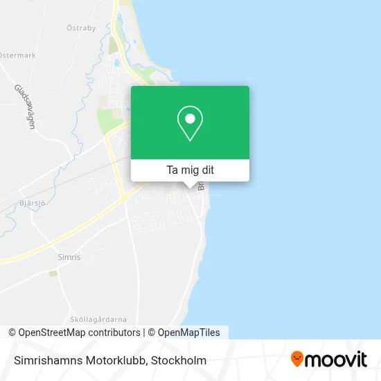 Simrishamns Motorklubb karta