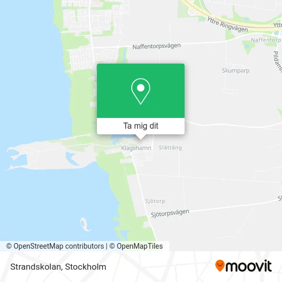 Strandskolan karta