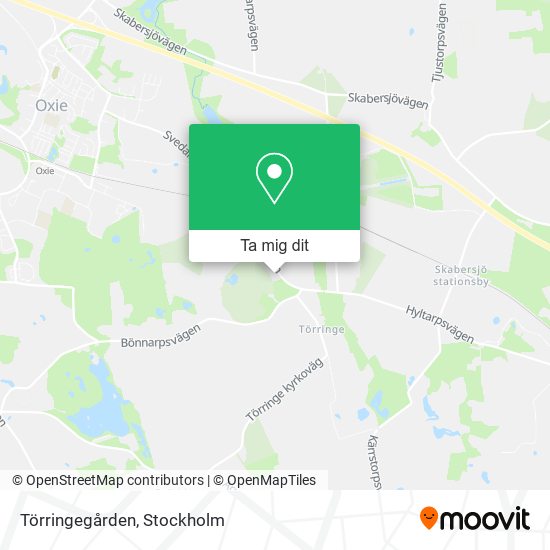 Törringegården karta