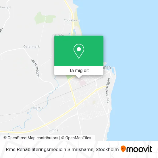 Rms Rehabiliteringsmedicin Simrishamn karta
