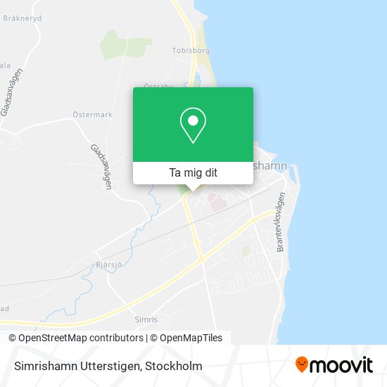 Simrishamn Utterstigen karta