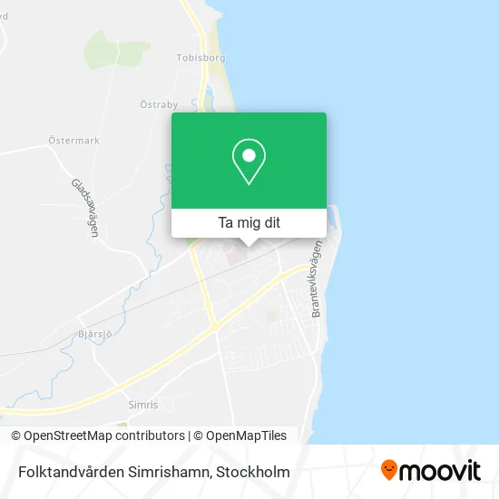 Folktandvården Simrishamn karta