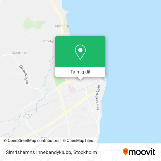 Simrishamns Innebandyklubb karta