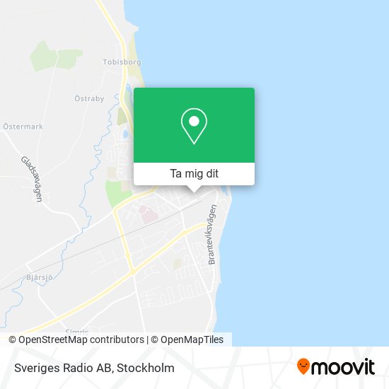 Sveriges Radio AB karta