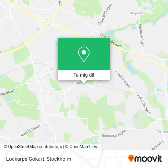 Lockarps Gokart karta