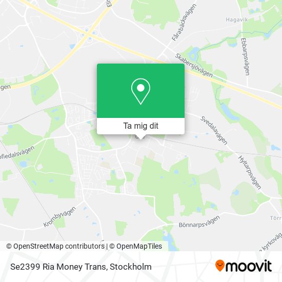 Se2399 Ria Money Trans karta