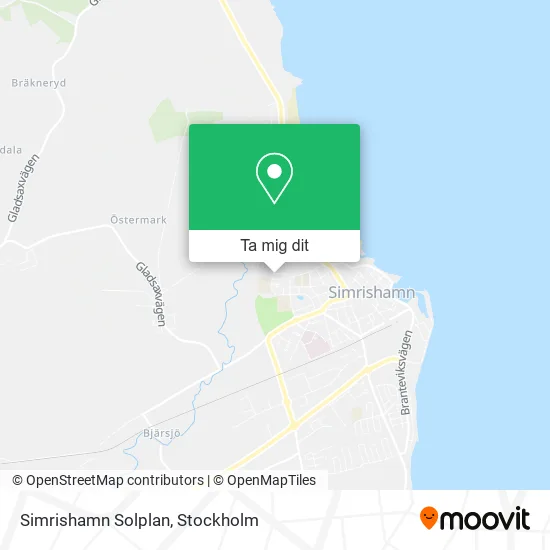 Simrishamn Solplan karta