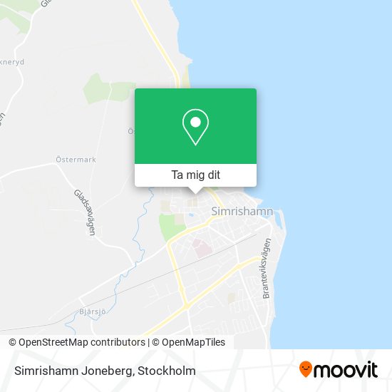 Simrishamn Joneberg karta