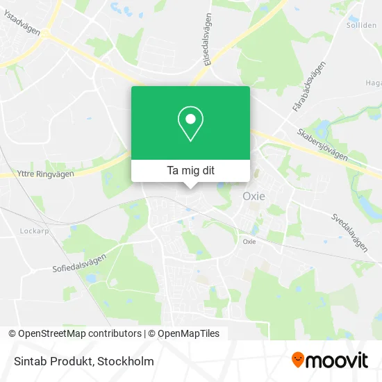 Sintab Produkt karta