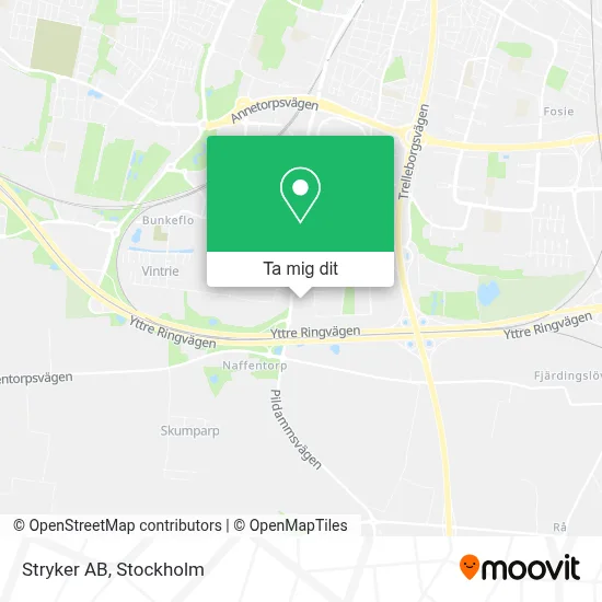 Stryker AB karta