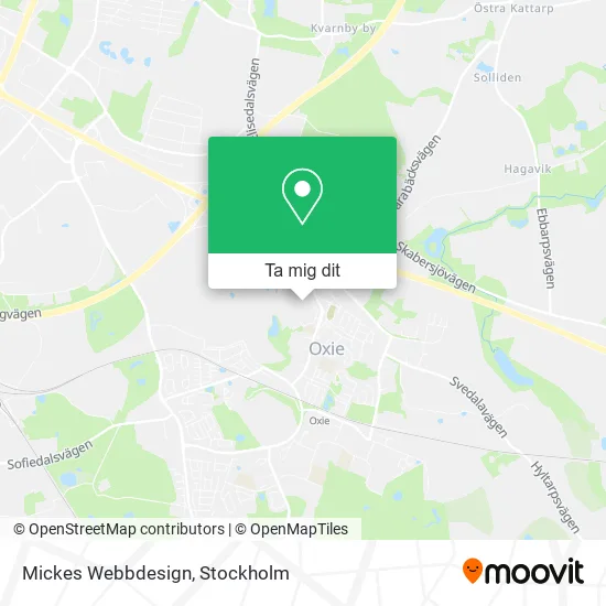 Mickes Webbdesign karta