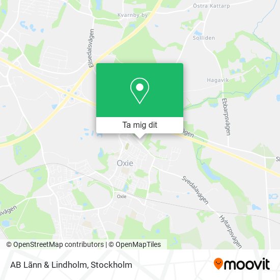AB Lãnn & Lindholm karta