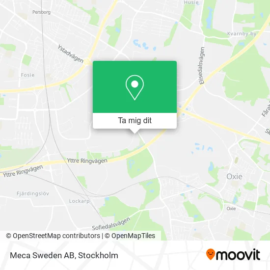 Meca Sweden AB karta