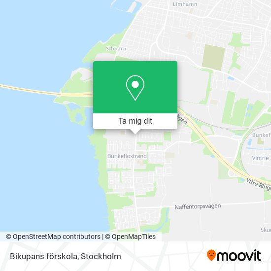 Bikupans förskola karta