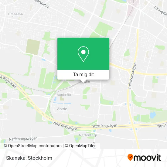 Skanska karta