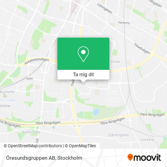 Öresundsgruppen AB karta