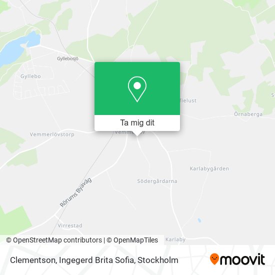 Clementson, Ingegerd Brita Sofia karta