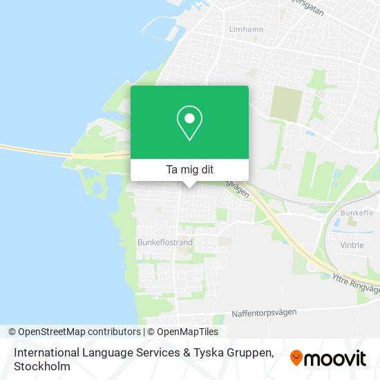 International Language Services & Tyska Gruppen karta