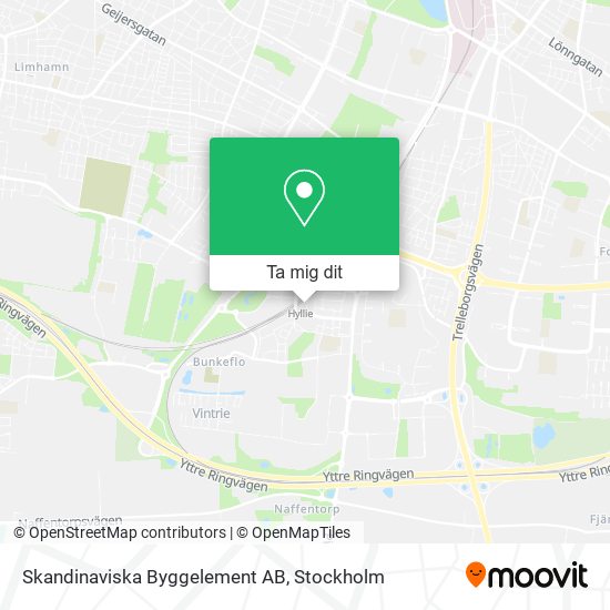 Skandinaviska Byggelement AB karta