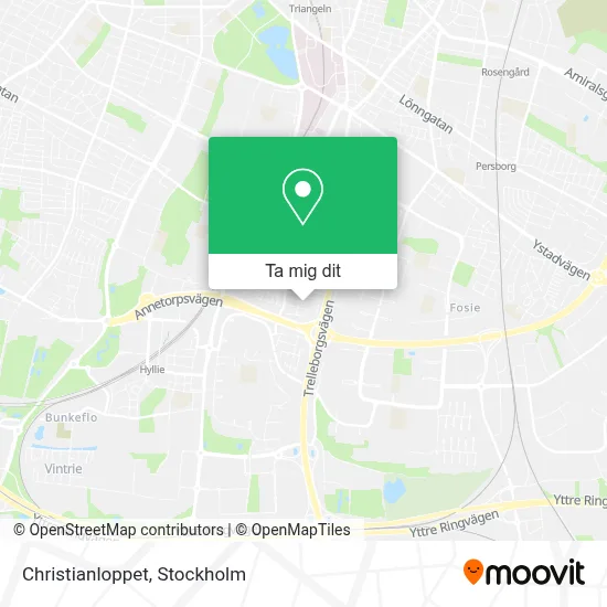 Christianloppet karta