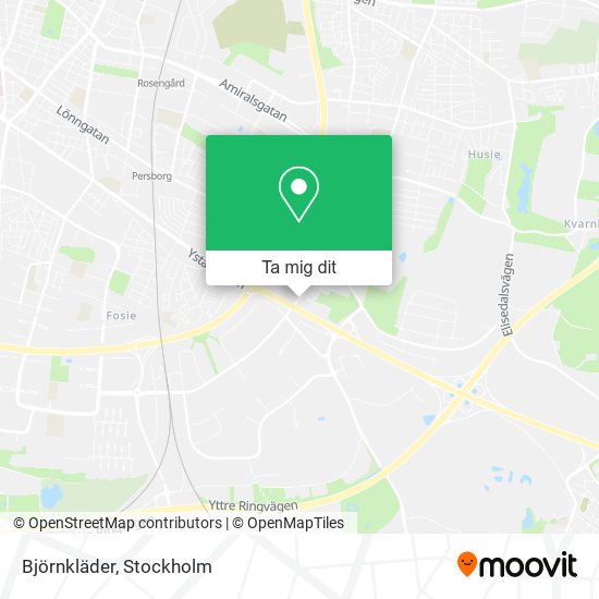 Björnkläder karta
