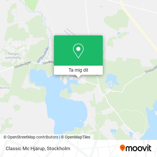 Classic Mc Hjärup karta