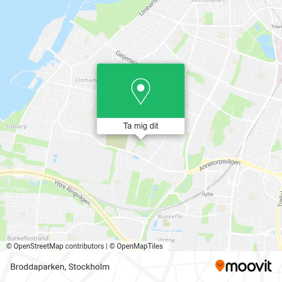 Broddaparken karta