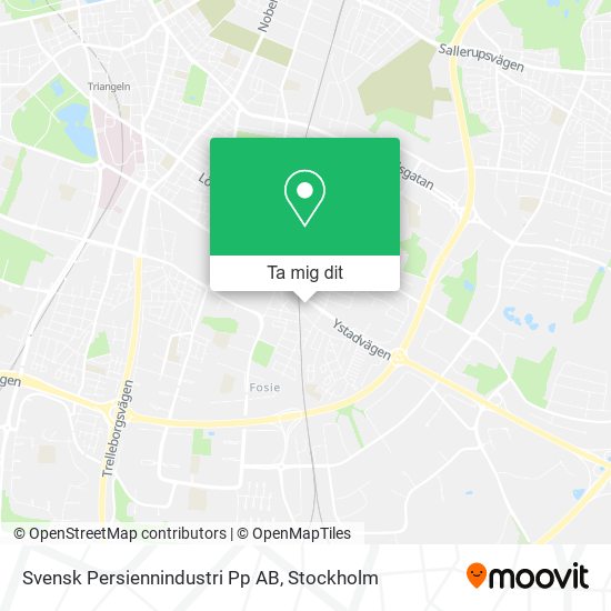 Svensk Persiennindustri Pp AB karta