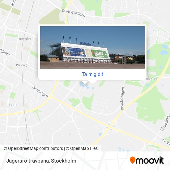 Jägersro travbana karta