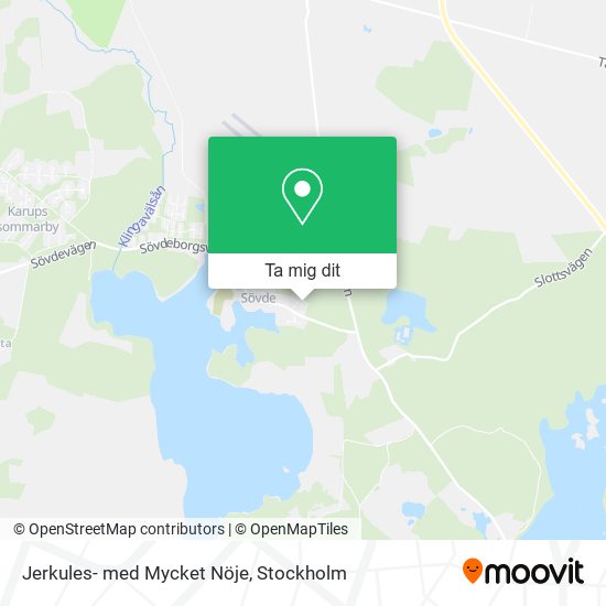 Jerkules- med Mycket Nöje karta